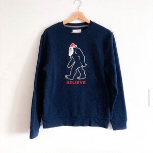 Bigfoot Believe Funny Christmas Sweater Xmas Yeti